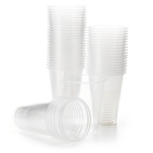 Engangs plastkopper