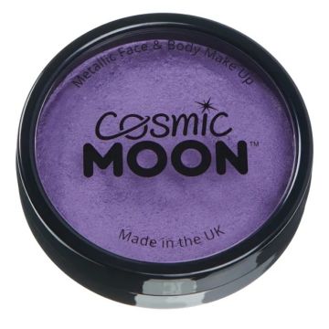 Metallic Ansikts Og Kroppsmaling Lilla 26 g Moon Creations