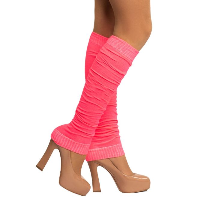 Benvarmere til kvinner one-size neon rosa