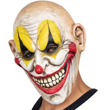 Skremmande freaky klovnemaske - onesize