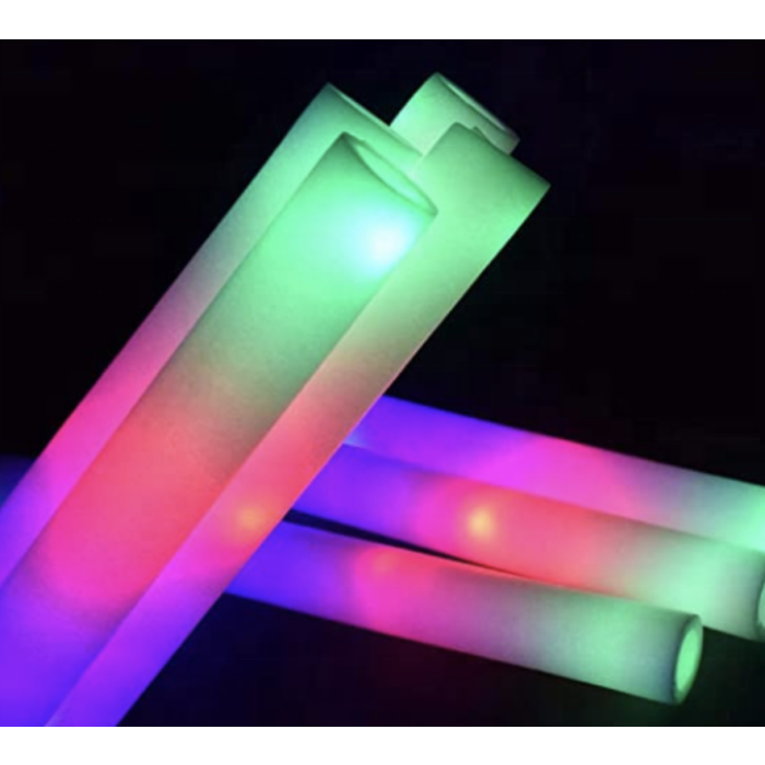 LED skumstavar multicolor 40 cm