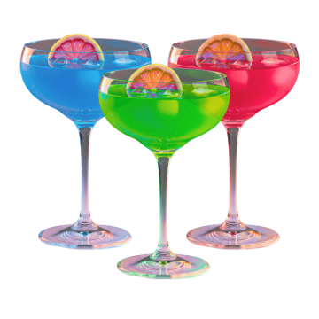 Coupe cocktailglass 4x - 240 ml