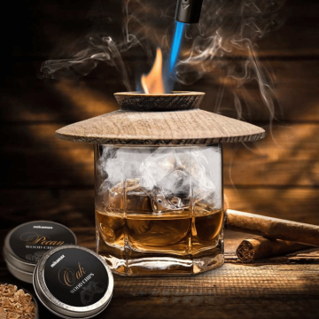 Whisky smoker sett - 7 deler