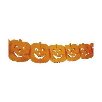 Halloween Girlander med Grasker - 3 meter