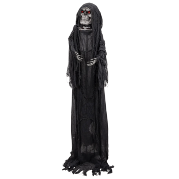 Halloween skjelett rørsle, lys og lyd - 192 cm
