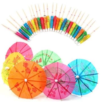 Drinkparaply 12x cocktail paraply 