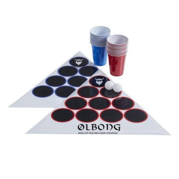 Beer Pong duk sett Ølbong.dk