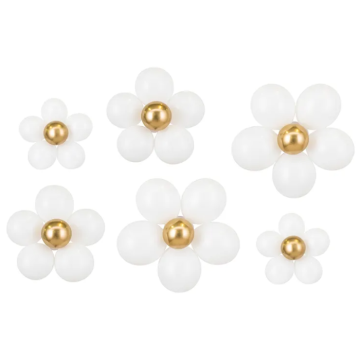 Blomsterballongbukettar - 40-50 cm