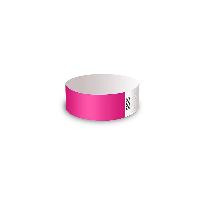 100x adgangsarmband utan trykk - Rosa