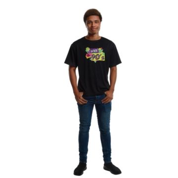 Sorte I Love The 90's T-skjorte for menn