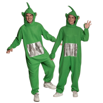 Grøn teletubbie kostyme - unisex