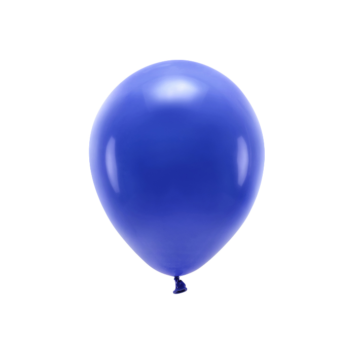 Metallic Mørkeblå Ballongar 10x - 30 cm