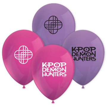 K-Pop Demon Hunters ballongar 8x - 31 cm 