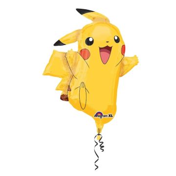 Pokemon pikachu folieballong 62x78 cm