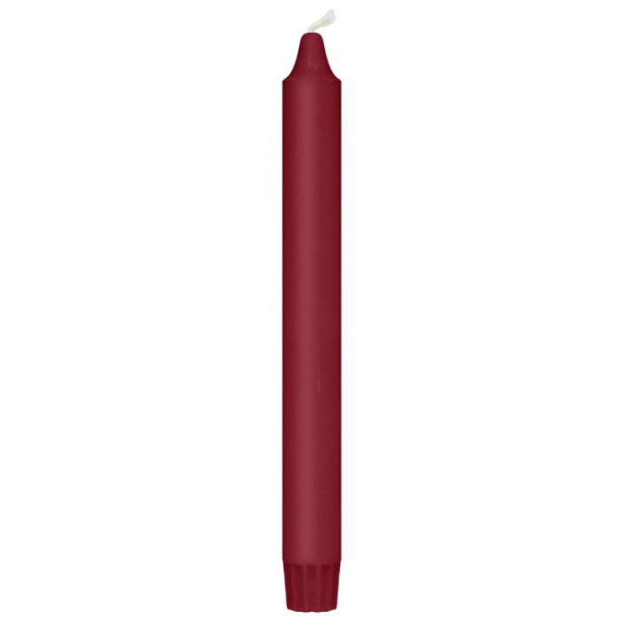 Staken rubinrød 8x - 24 cm