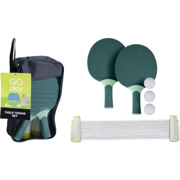Bordtennisett for utendørs bruk 6 deler