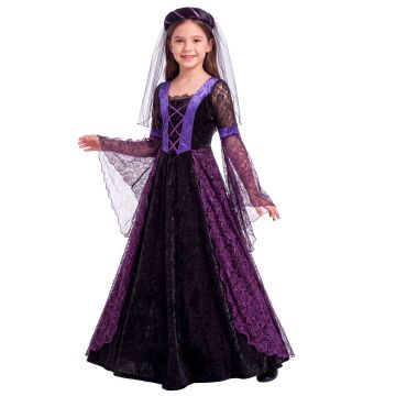 Gothisk prinsessekostyme for jenter