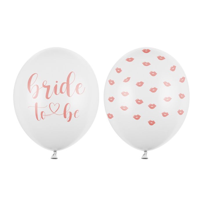 "Bride To Be" ballongar 50x - 30 cm