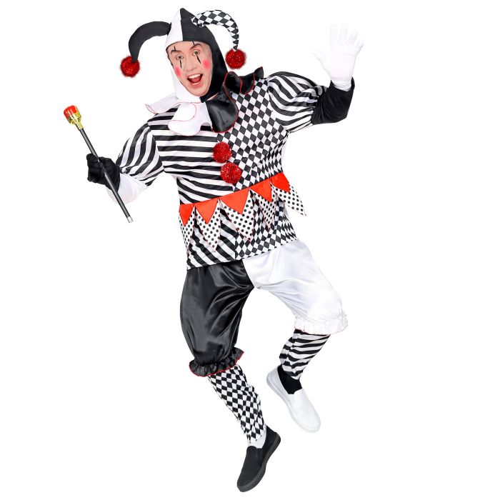 Harlekin-kostyme for herrer
