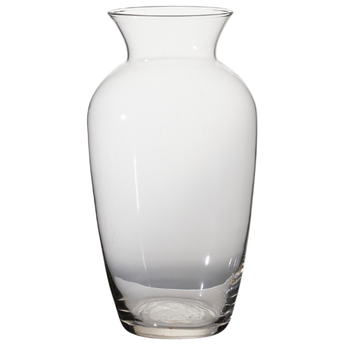 Transparent glassvase 130x300 mm 