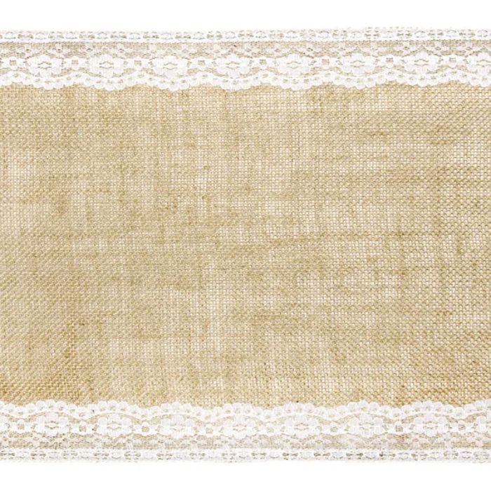 Jute bordløper 0,28x2,75 m