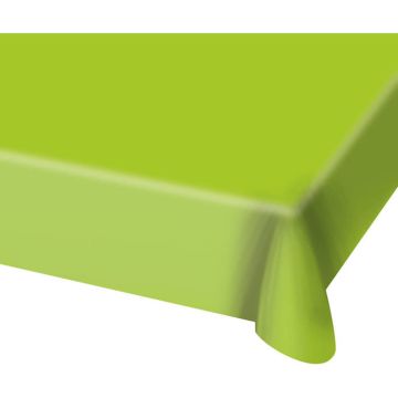 Limegrøn plastduk - 130x180 cm