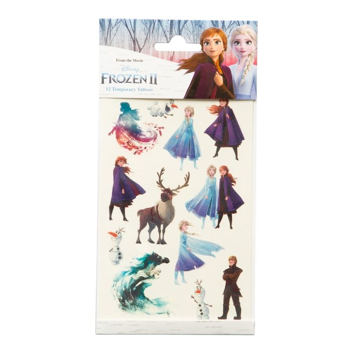 Falske tatoveringar med disney frost 12x