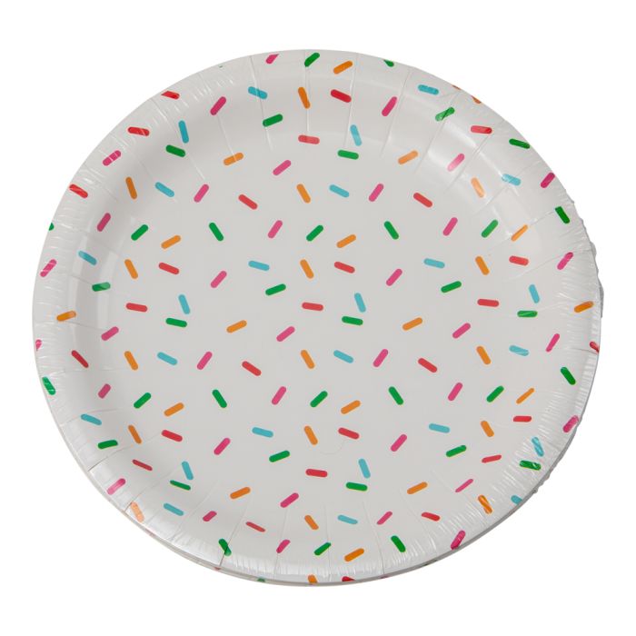 Pappfat med krymmeldesign 8x - 23 cm