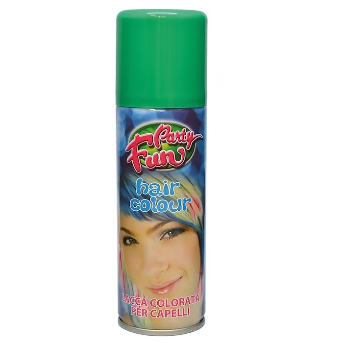 Hårspray med farge 125 ml grønn