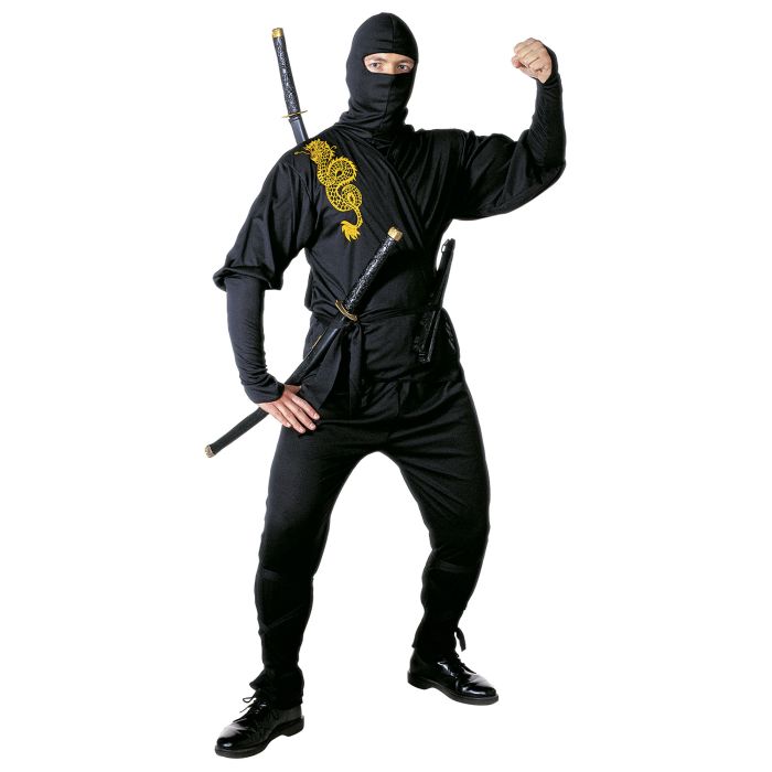 Tradisjonelt ninja kostyme for menn