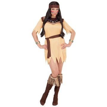 Indianer Kjole Kostyme - 3 delar