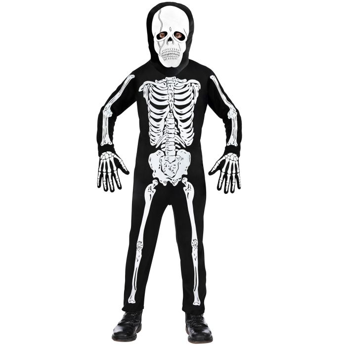 Skeletal kostyme for gutter med maske