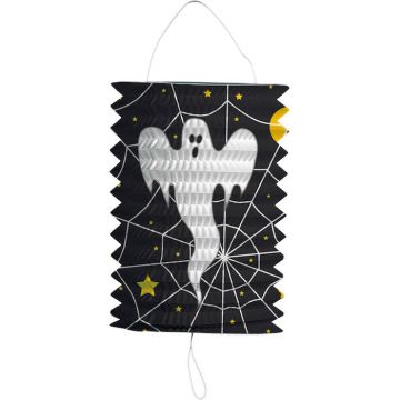 Halloween spøkelsessylinder - 16 cm