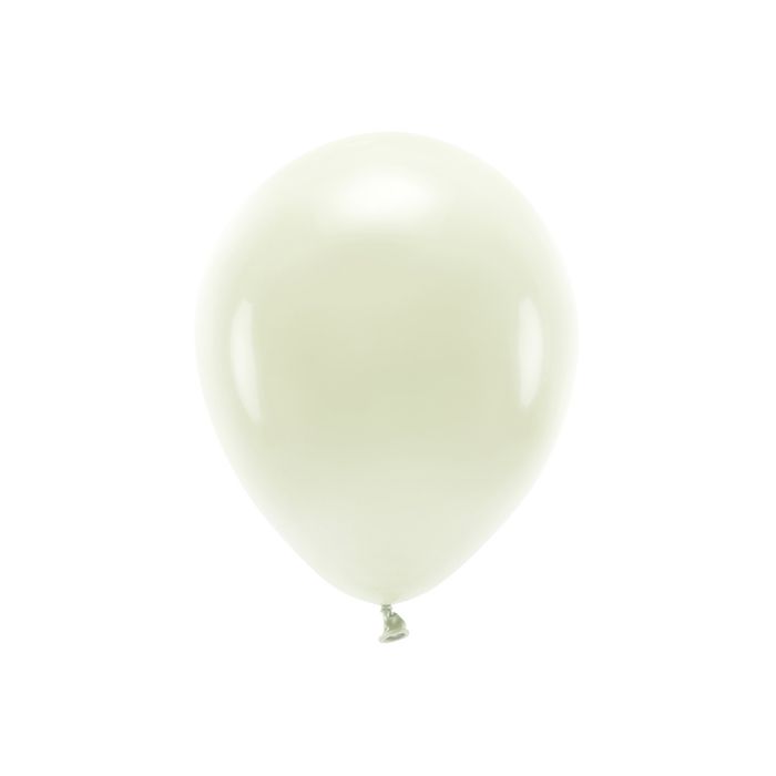 Pastell Krem Kvite Ballongar 10x - 30 cm