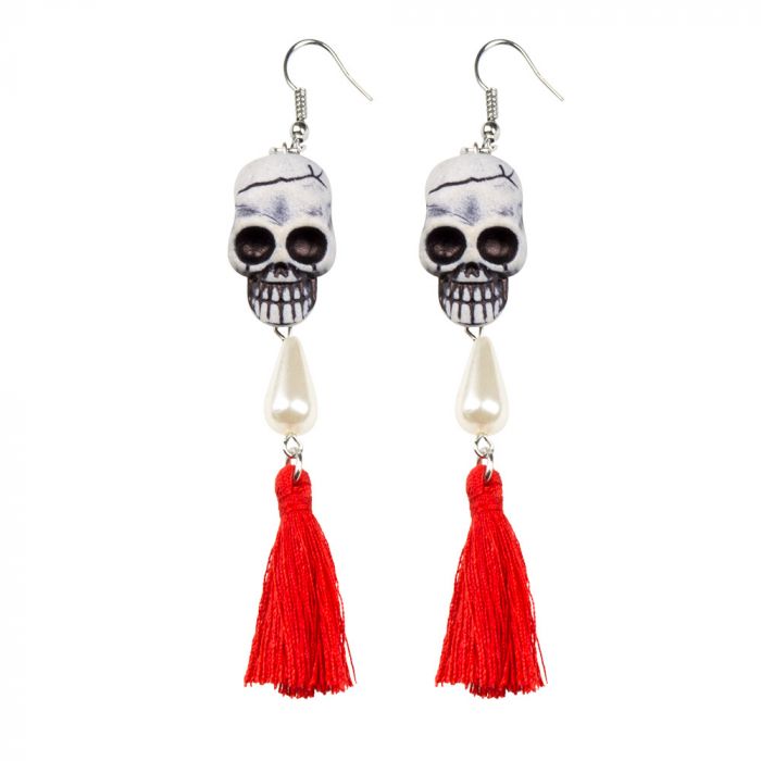 Øreringar Day of the dead dødningehovuder 