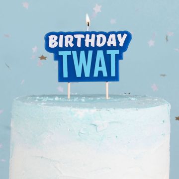 Birthday Twat Bursdagslys - 5,8x10 cm