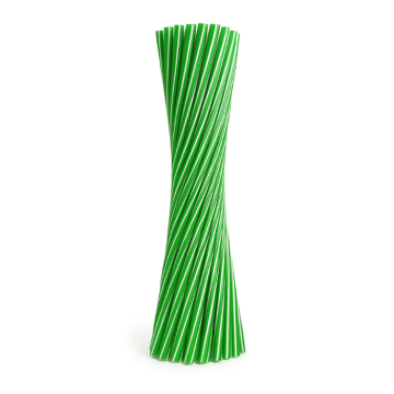Sugerør grønn 6x220 mm flergang 50x