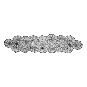 Spindelvev bordløpar 185x45 cm