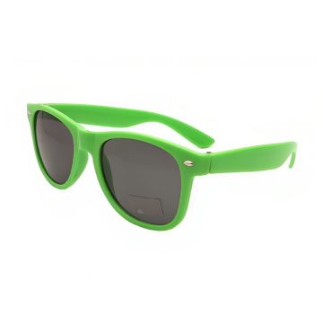 Solbriller Wayfarer limegrønn - onesize