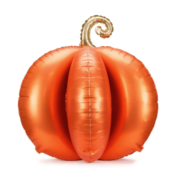 Stående gresskar folieballong - 90x90 cm