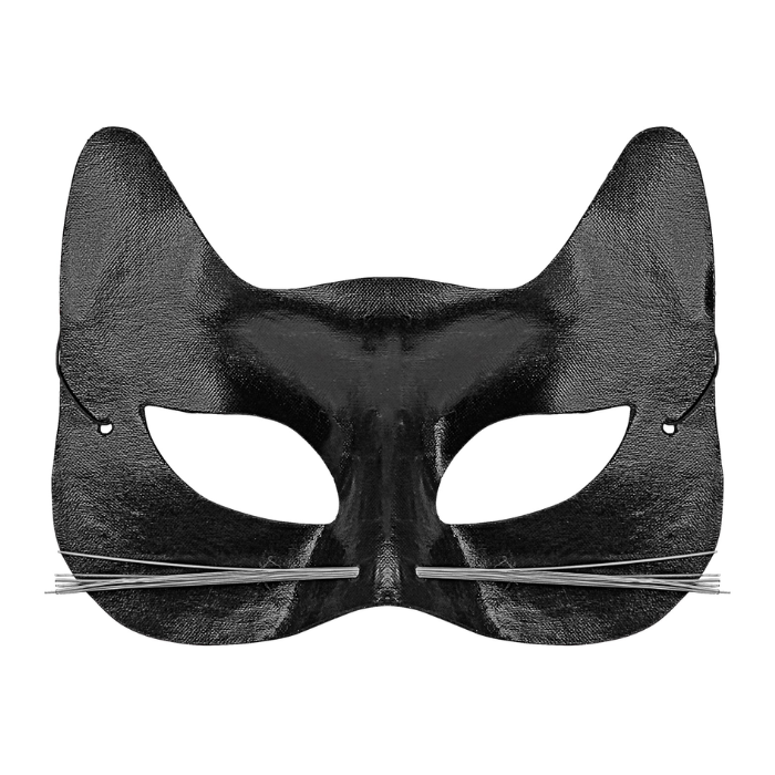 Sorte katte maske