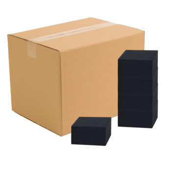 20x20 cm servietter 4500x svarte 2-lags