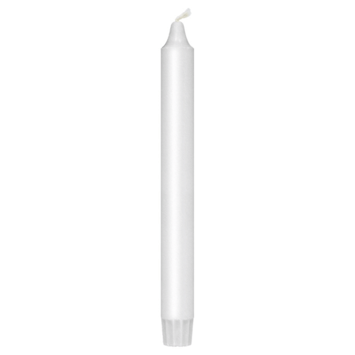 Stakelys hvit 8x - 24 cm