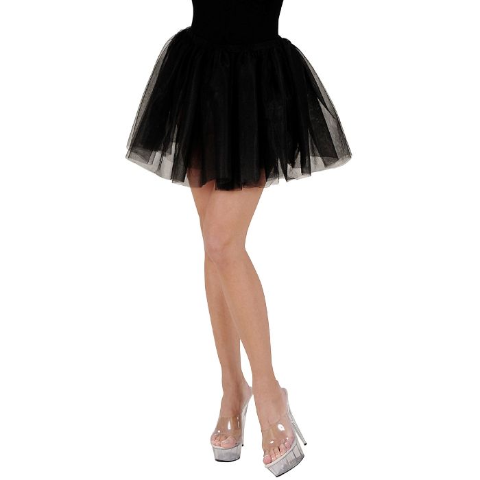 Skjørt svart tylskjørt - onesize