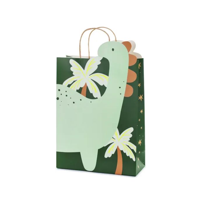 Gavepose med dinosaurmotiv 10x24x37 cm