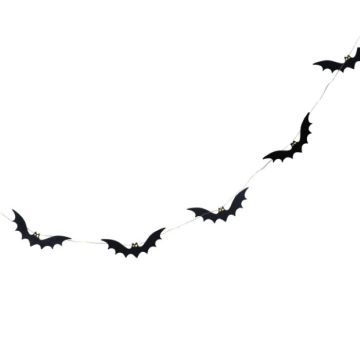 Halloween flaggermus LED lyskjede - 2 m