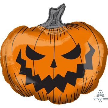 Ond halloween gresskar folieballong - 73 cm