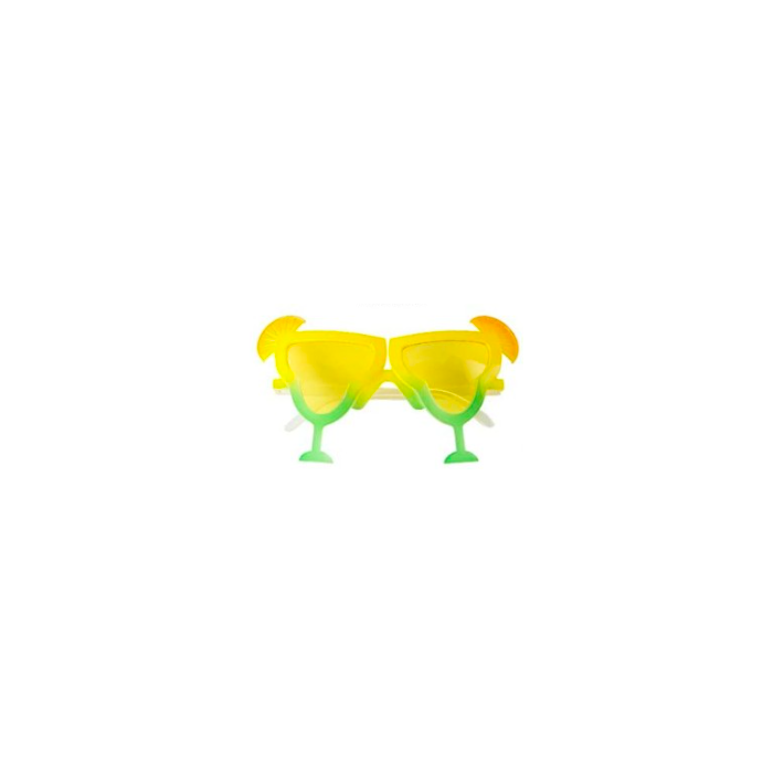 Hawaii cocktail solbriller gul – onesize