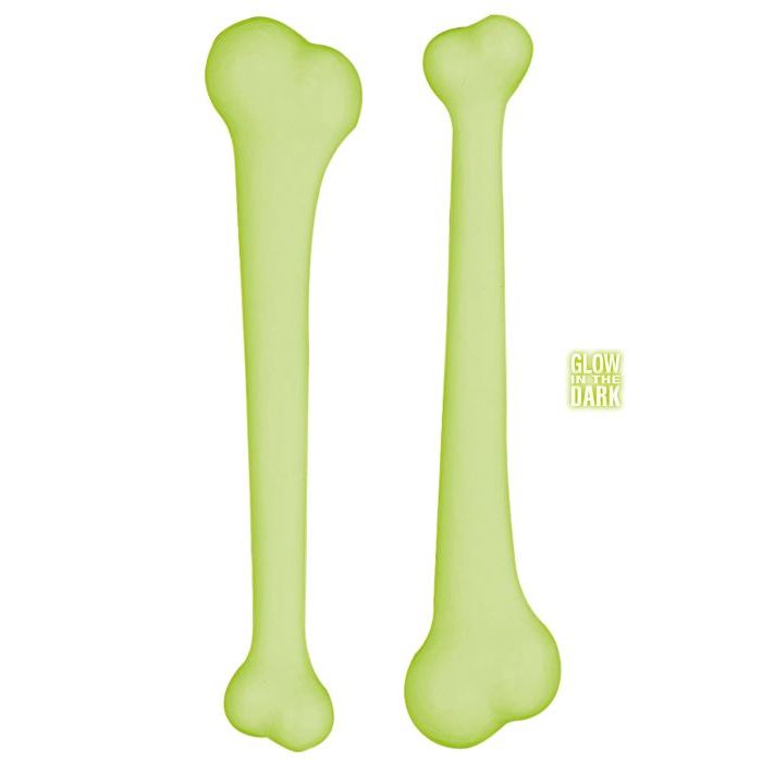 Sjølvlysande knokkel maracas - 2x
