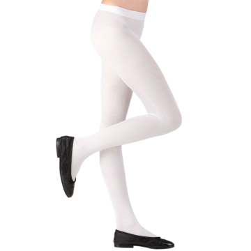 Kvite strømpebukser til barn